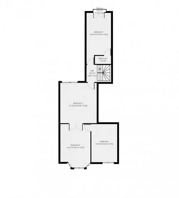 Appartement Rez/duplex 3 ch et jardin à Bruxelles